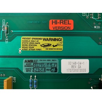 AMRAY 92146-04-1 800-3244 2030 Stage Interface Board